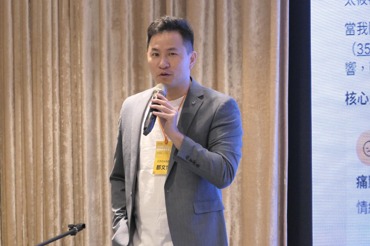 鄒文博（台大環工博士、甚好創辦人）。劉以琳攝