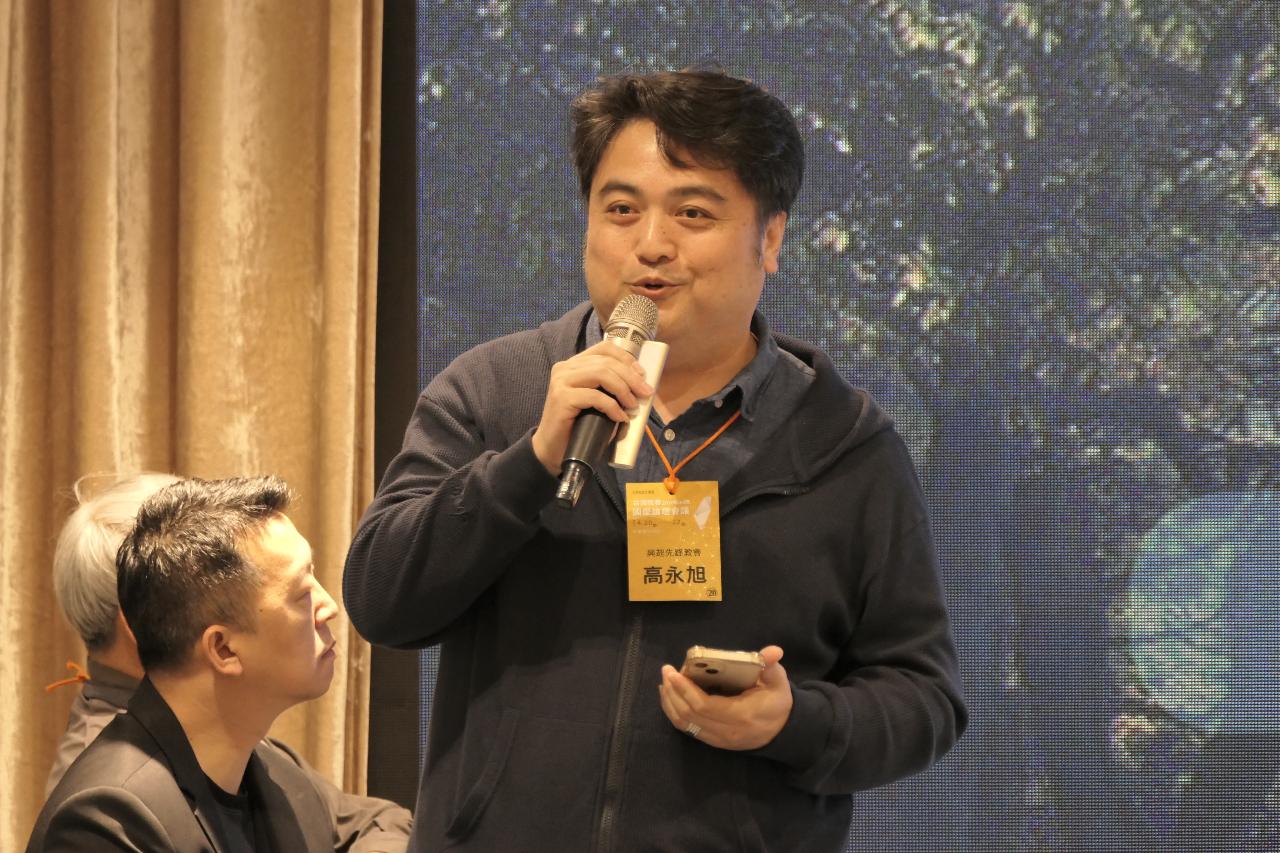 高永旭牧師（台東興起先鋒教會）。劉以琳攝